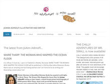 Tablet Screenshot of joannadinolfi.com